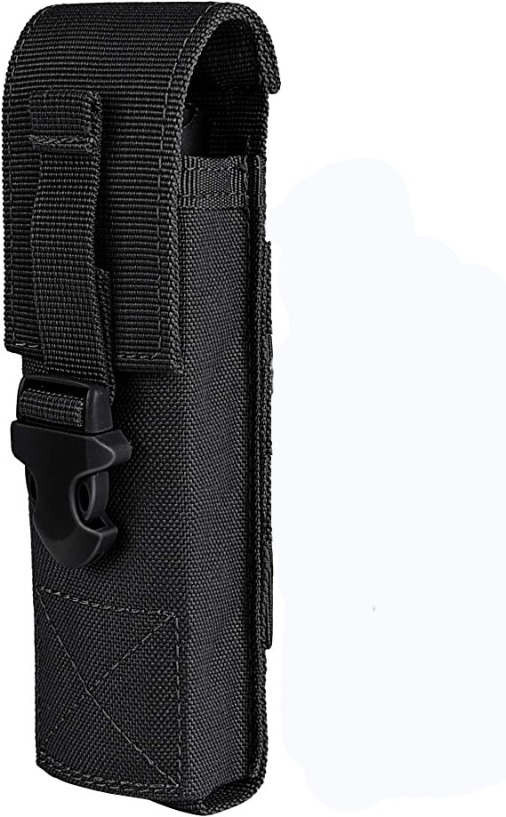 Tactical Molle Flashlight Pouch Holster Case Belt Bag Mini Tool Pouch Accessory