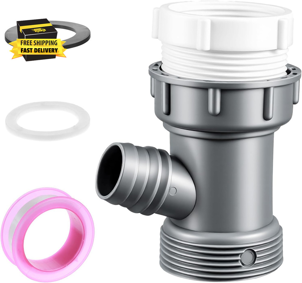 Kitchen Sink Drain Pipe Wye, Universal Sink Pipe Adapter Wye, Dishwasher Y Drain