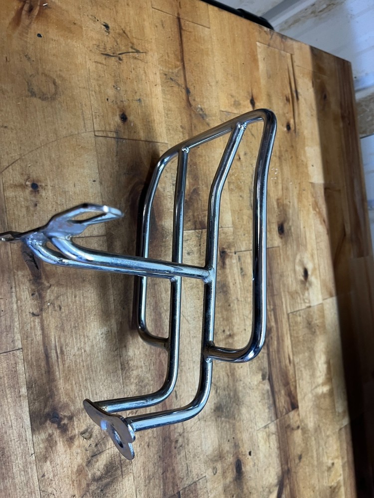 HARLEY CHROME LUGGAGE RACK