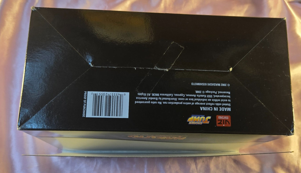 Naruto CCG Deck Display Box Approaching Winds *EMPTY BOX ONLY*