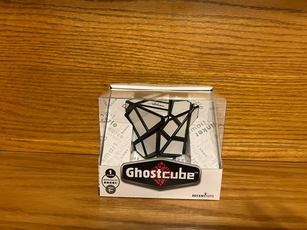 Ghostcube Puzzel White Labels Rubik Style Rotation Puzzle