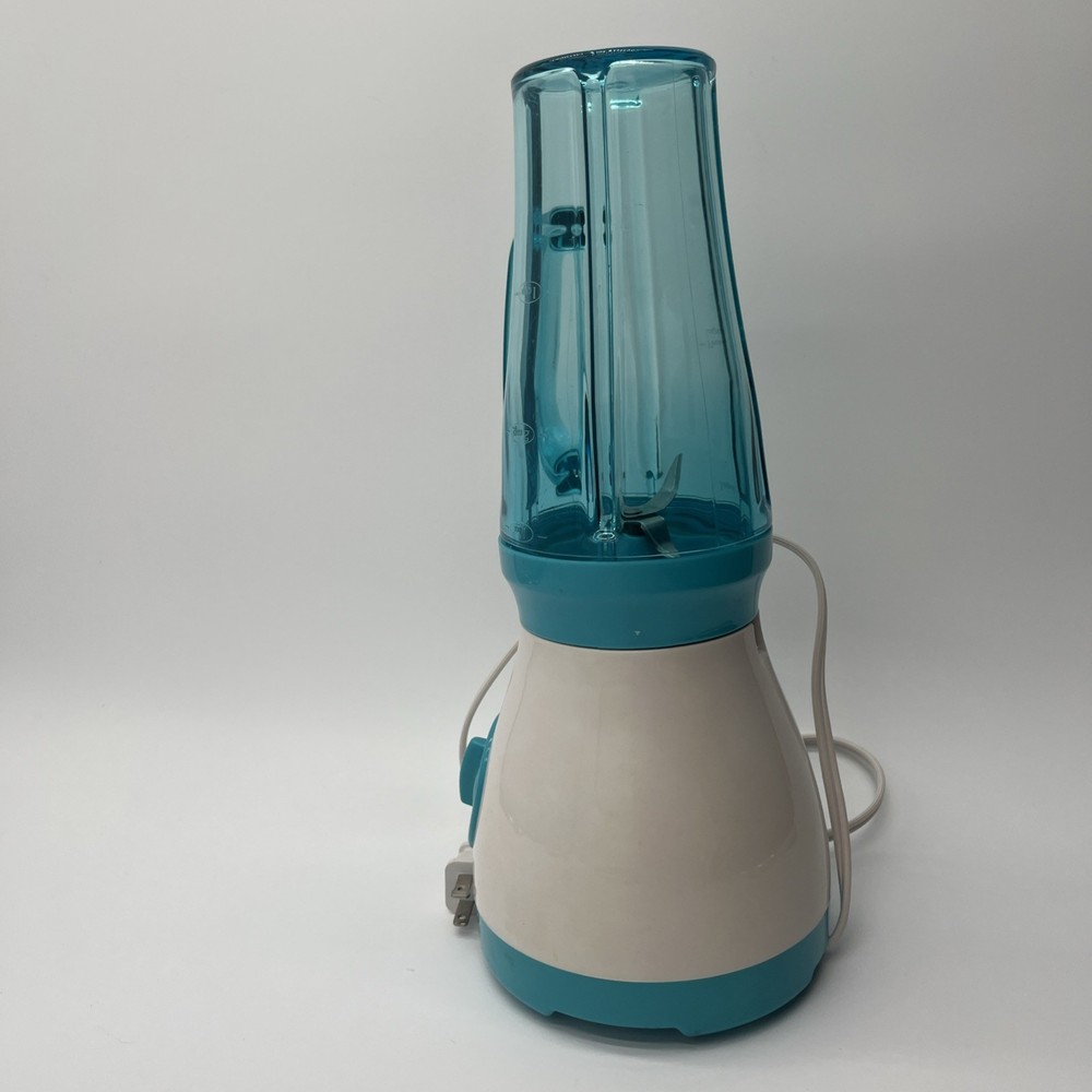 Back to Basics Blender Express Compact Blender Light Blue White Tested Working