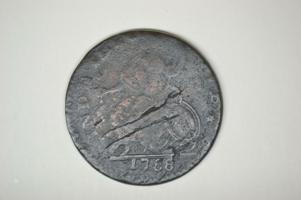1788 Connecticut Colonial- Mailed Bust Left- Fine