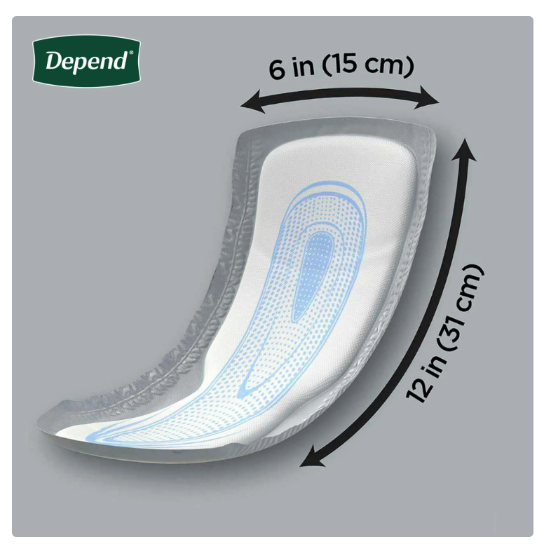 Incontinence Guards/Bladder Control Pads for Men, Maximum, 52 Count, Free Ship