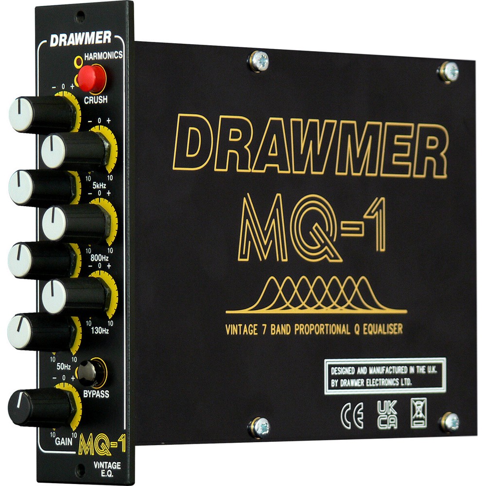 Drawmer MQ-1 500 Series 7-Band Equalizer