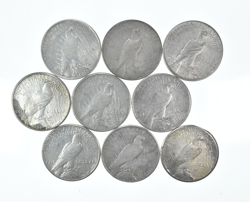 (1) XF 1925-S Peace Silver Dollar 90% - Extra Fine - San Francisco