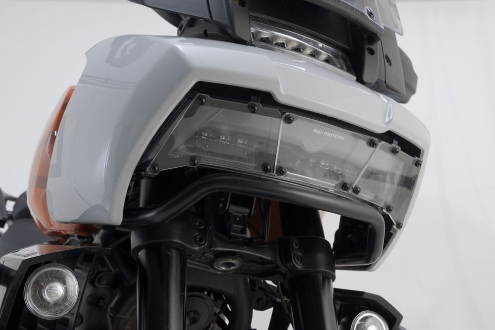 SW-Motech Headlight Protector Bracket with Bezel Fits Harley-D Pan Amer...