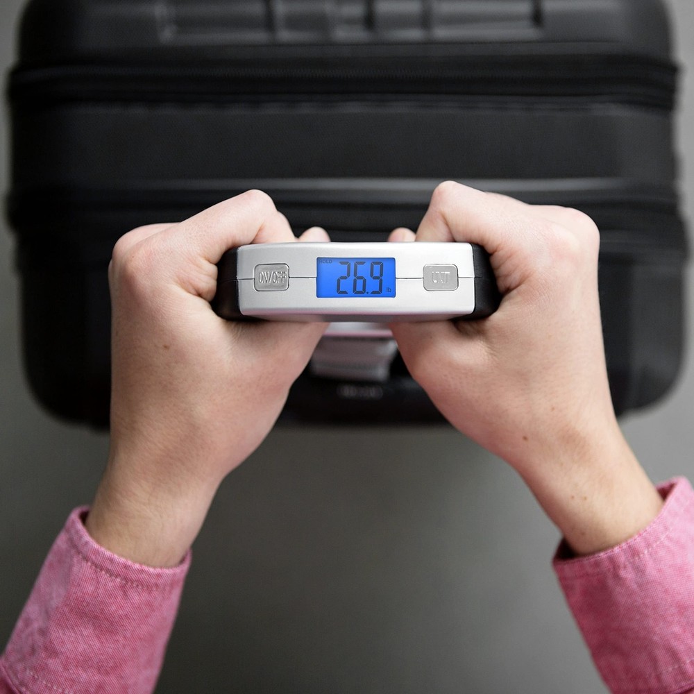 Eat Smart Luggage Scales Silver