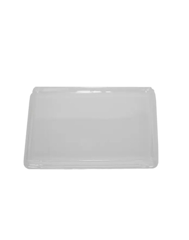 Cafe Vision Rectangle Clear Plastic Lids