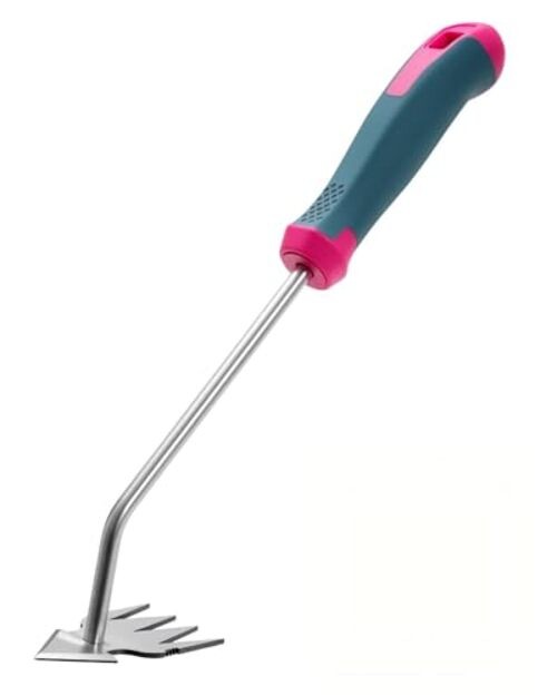 2026 Upgraded Weed Puller Tool, 4 Teeth Hand Weeder Tool 4 Teeth weed digger