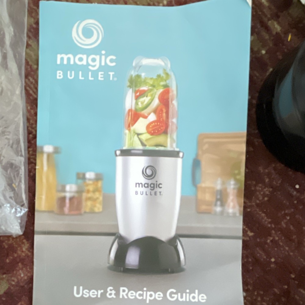 Magic Bullet Blender Lids User & Recipe Guide
