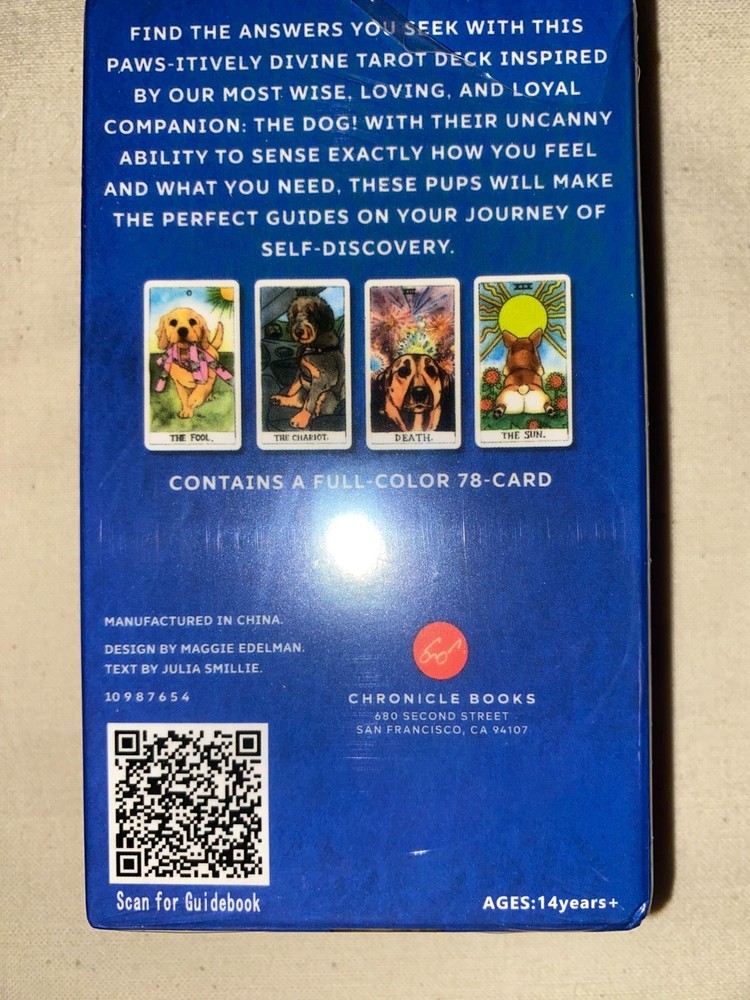 78 Tarot Card Deck DOG Unique NEW