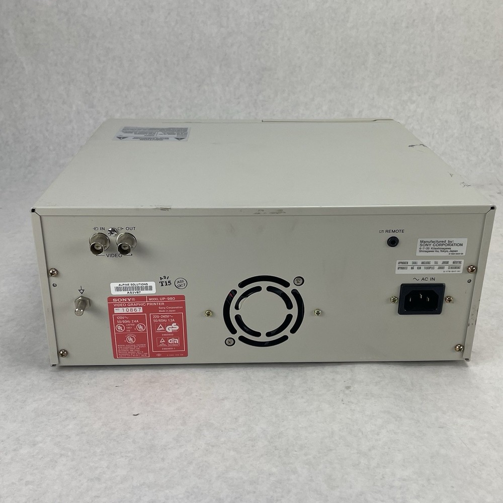 Sony UP-980 Video Graphic Printer