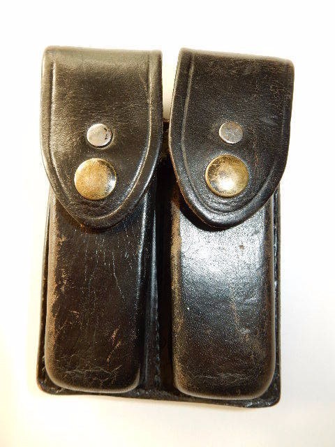 De Santis U41 G6 Leather Double Magazine Holder