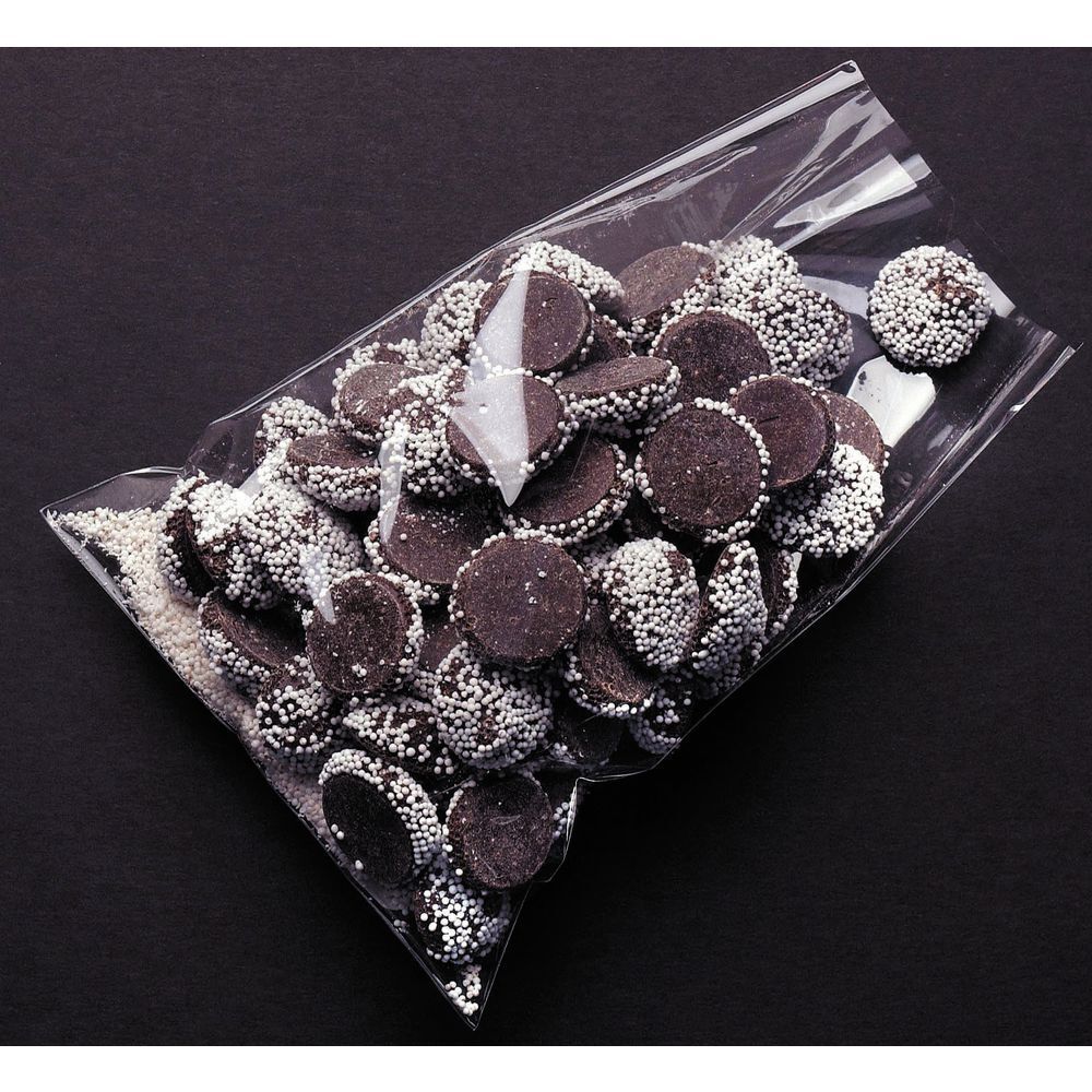 100 Pack Multiple Sizes Clear Poly Bags 6Mil Flat Open Top Plastic Packaging