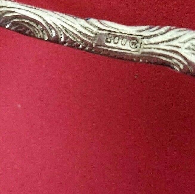 800 Silver Pastry or Pie Server with Cupid (#3258)