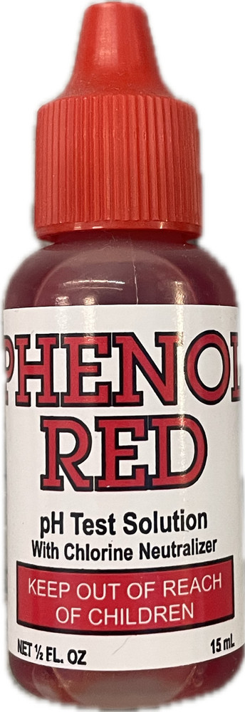 RED PHENOL - pH TEST SOLUTION (15 mL)
