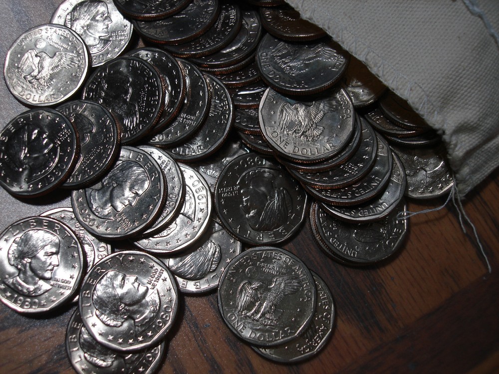 1980 D Susan B Anthony SBA $ From a Mint Bag
