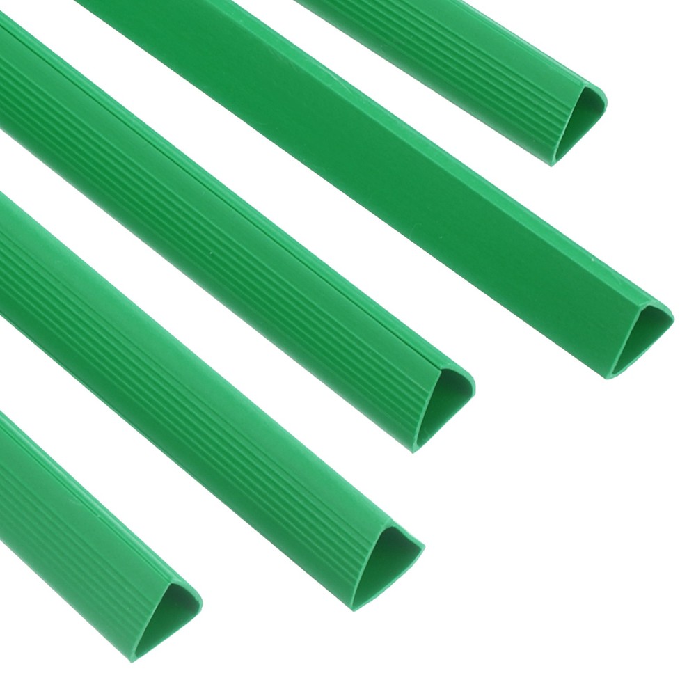 30Pcs 13x15mm Binding Bars, 120 Sheets Capacity, Green