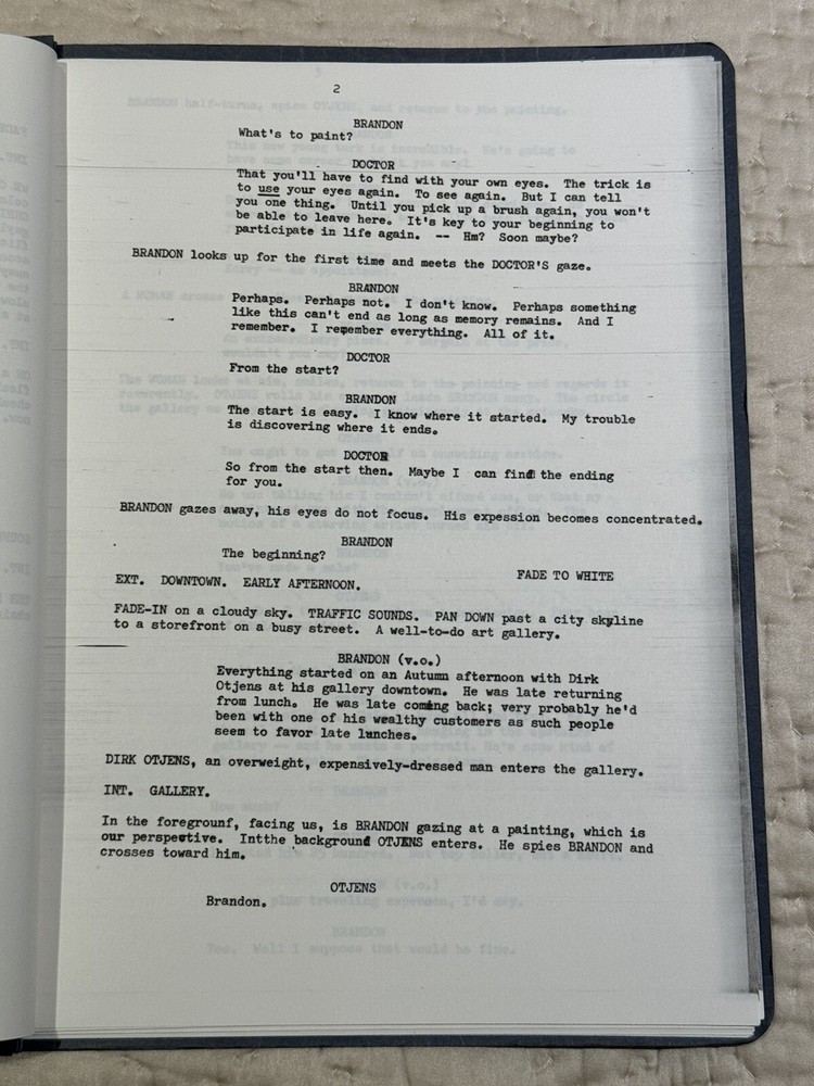 "THE NIGHT BEFORE CHRISTMAS" Script by RON FORD based on ROBERT BLOCH Story