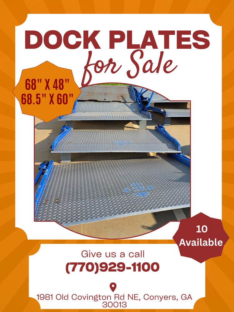 Used dock plates -Available NOW!