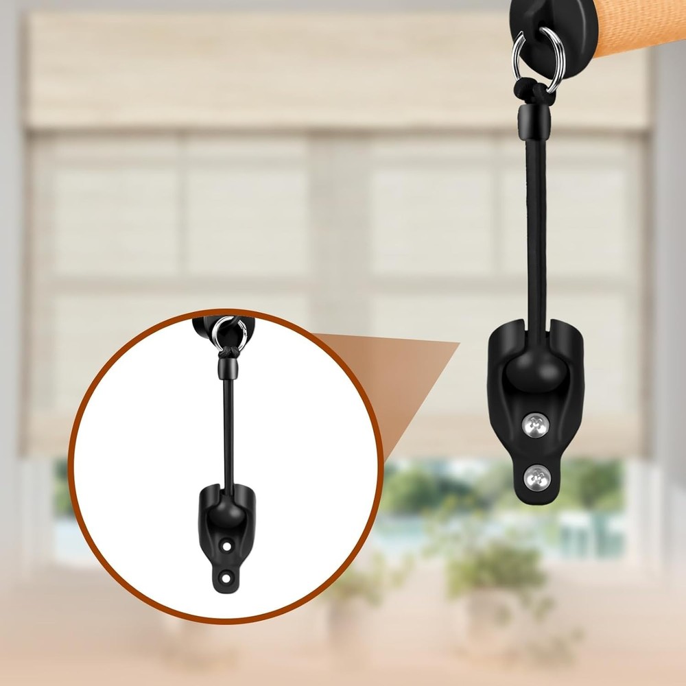 Coolaroo Replacement Part Roller Shade Hardware Bungee Kit and End Cap Tie Do...