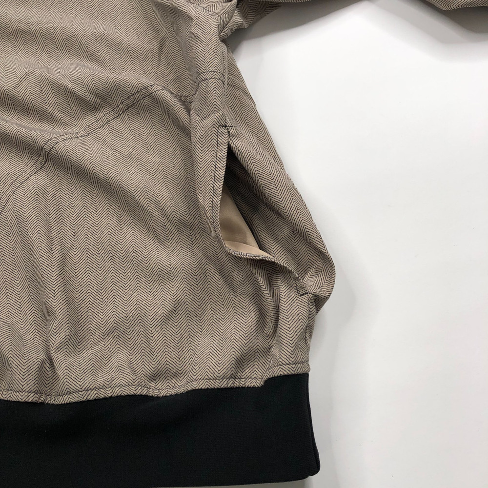 Zero Restriction XL Golf LS Pullover Windbreaker Thin Lightweight Jacket Brown