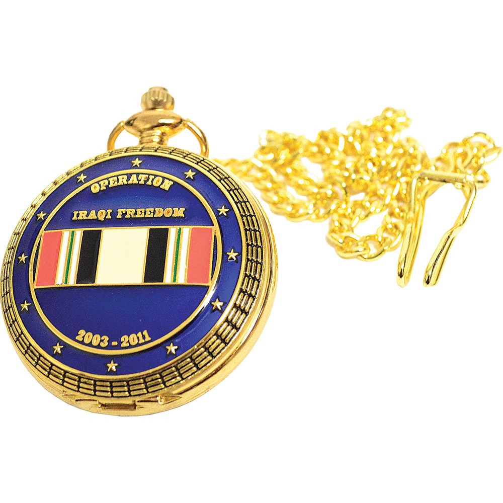 Iraqi Freedom Pocket Watch