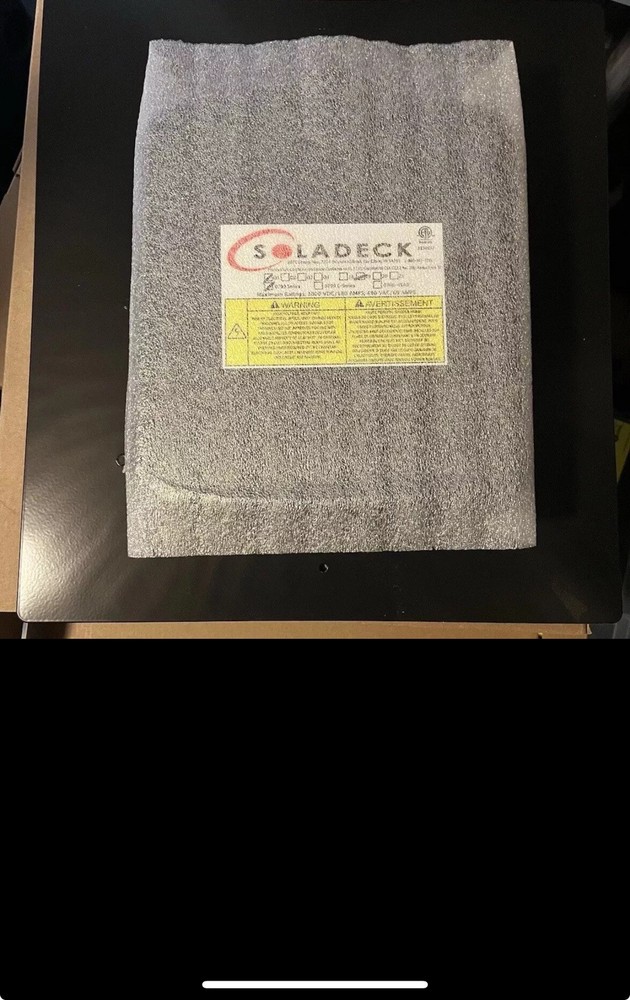 SOLADECK 0799-2 B Flashed Combiner Enclosure