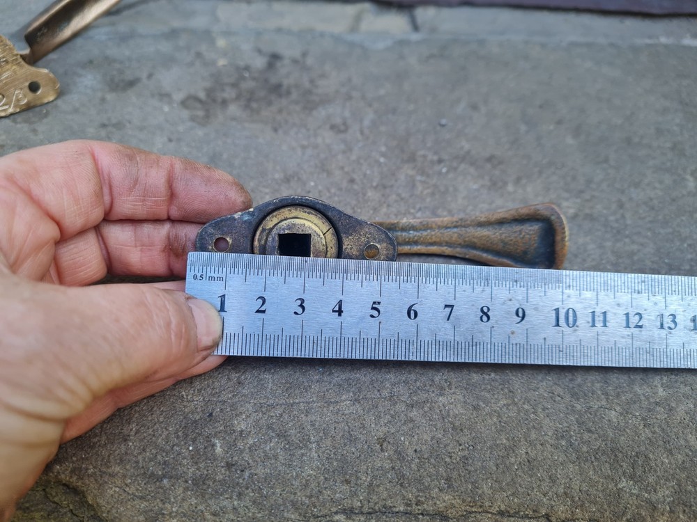 One Single Old Antique Brass Handle Door/window? Sash