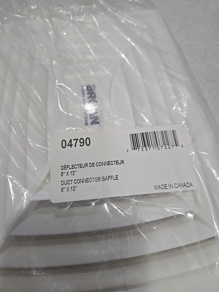 Broan V04790 Duct Connector Baffle