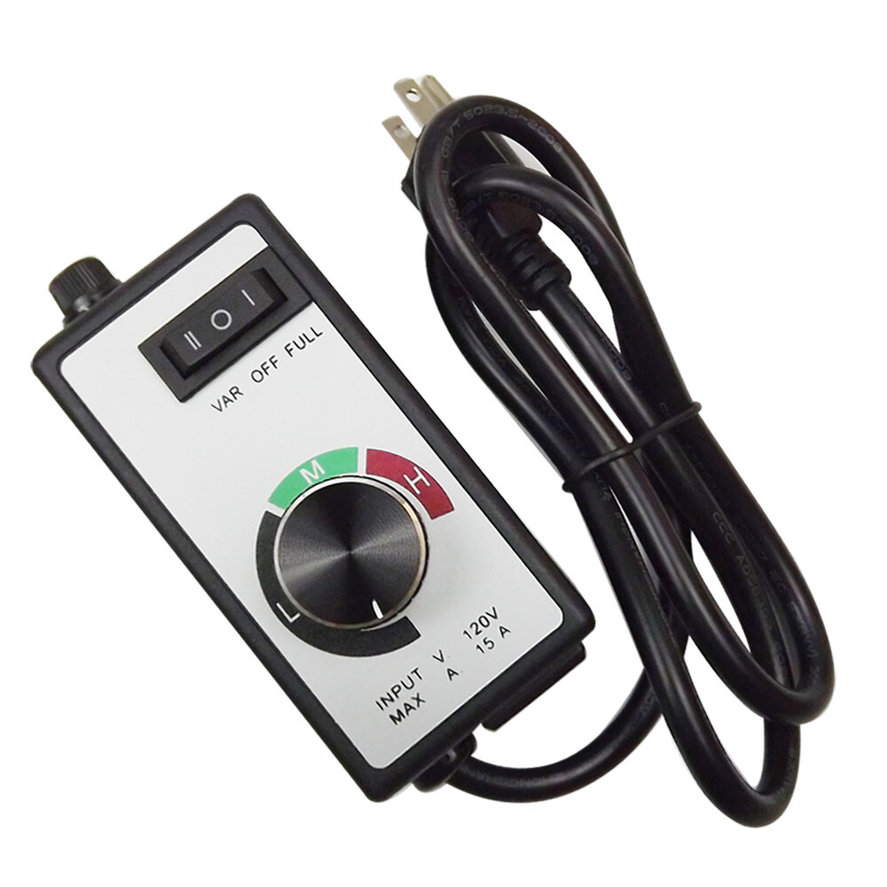 Motor Speed Controller Universal Router Fan Variable Electric Rheostat AC 120V