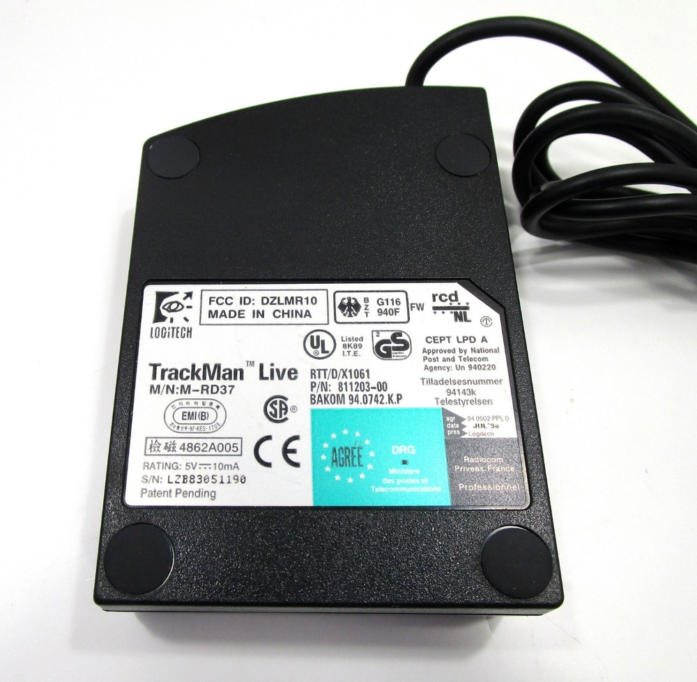 LOGITECH Trackman Live Wireless Remote Pointing Device