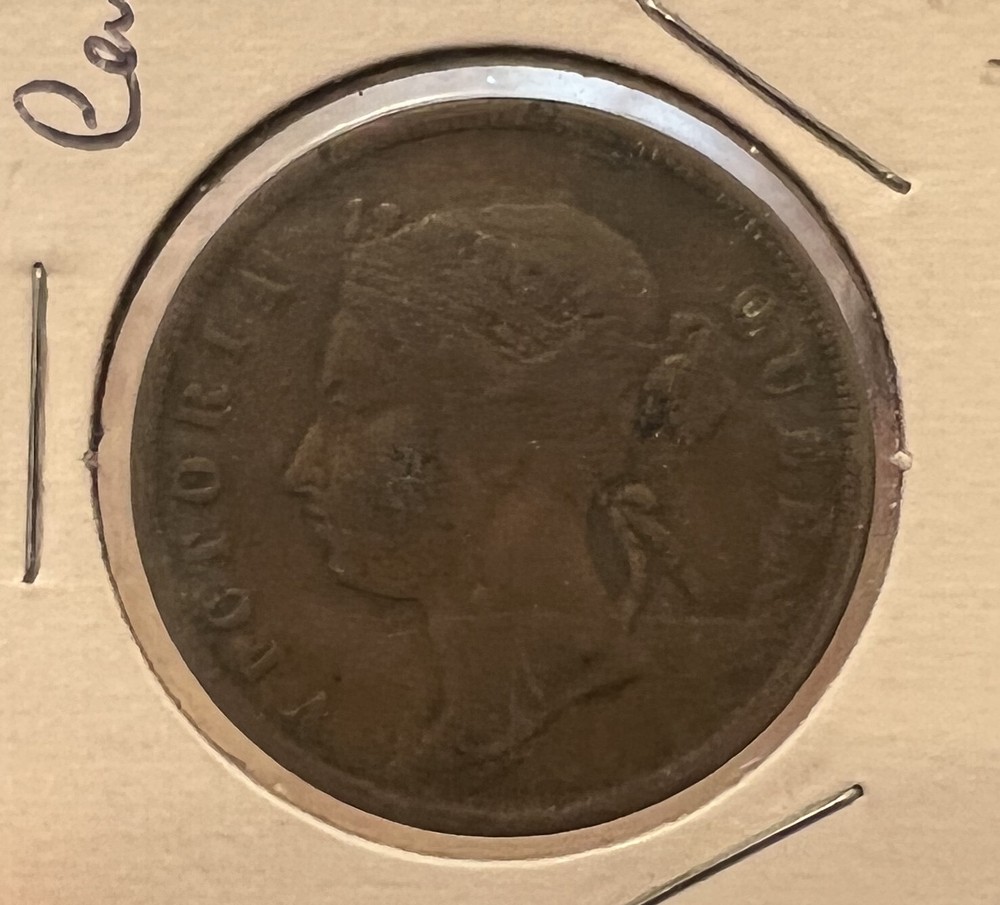 Straits Settlements 1876 1 Cent KM-9