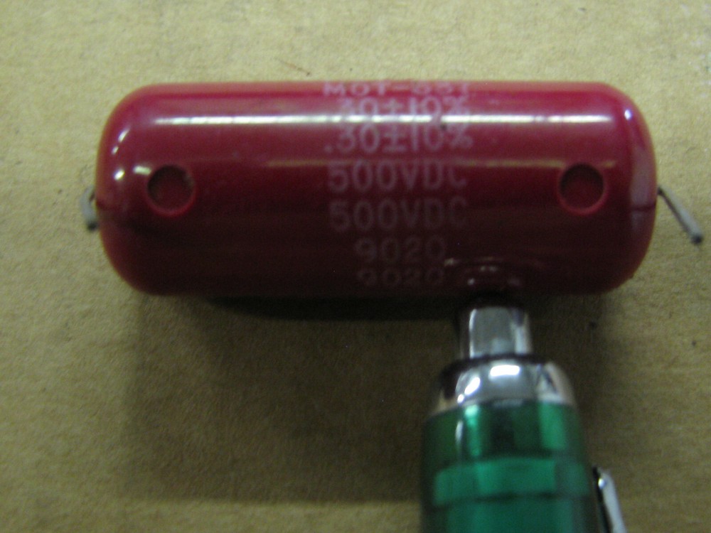 0.3 UFD Capacitor 500 Volt Rating