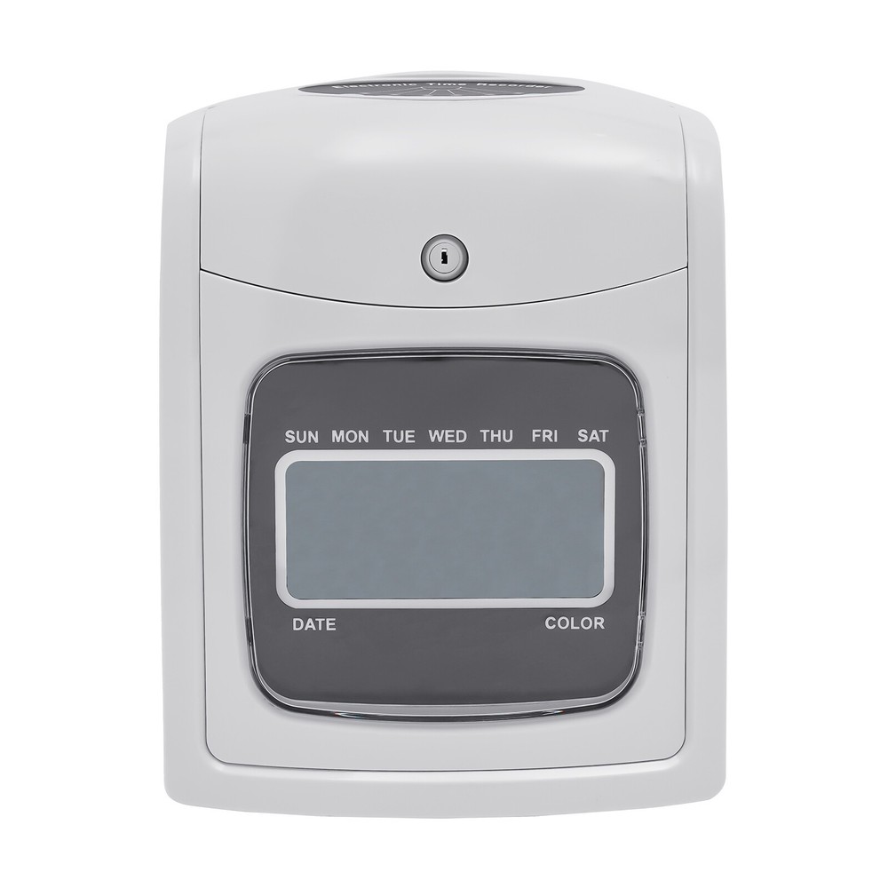 LCD Display Time Clock Punch Card Employee Attendance Machine Check-In Machine