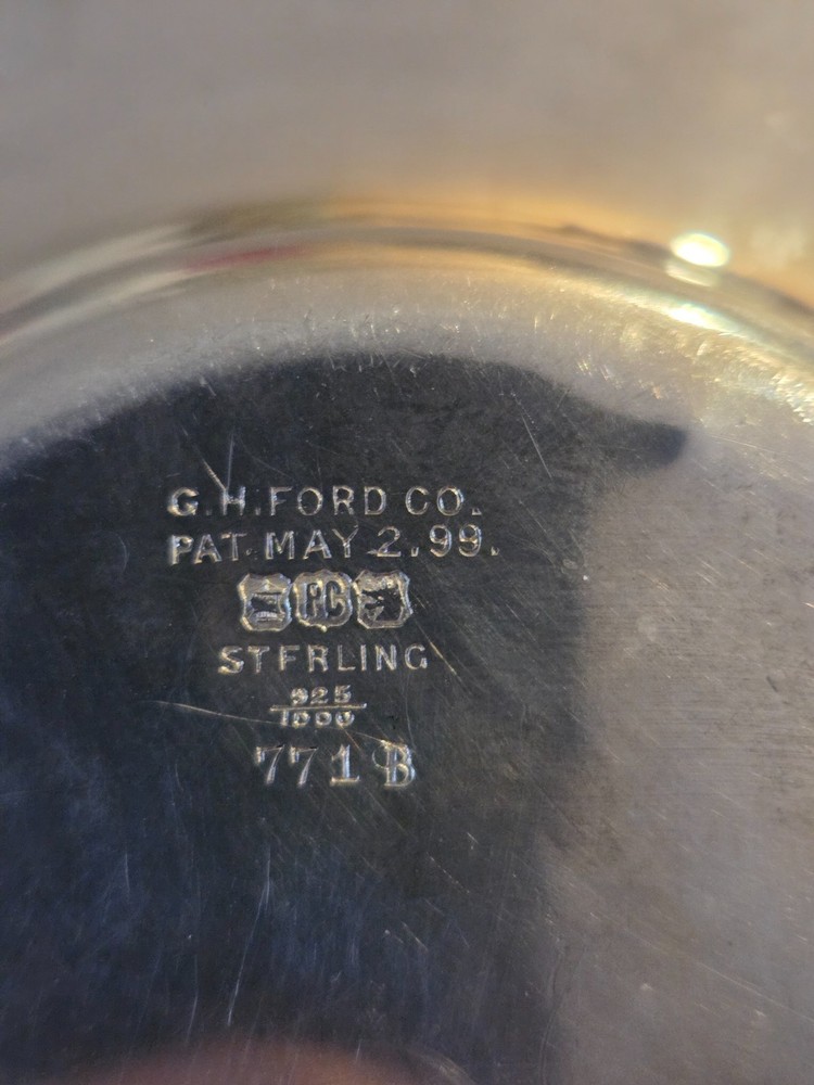 G.H. Ford Co .Sterling Silver Candy Bowl