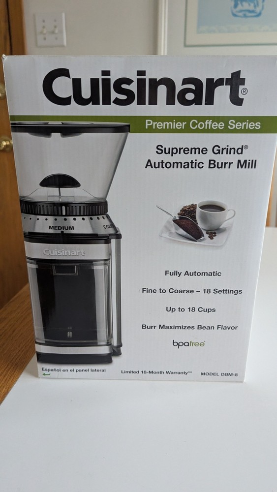 Cuisinart DBM-8 Supreme Grind Automatic Burr Mill Coffee Grinder- Tested