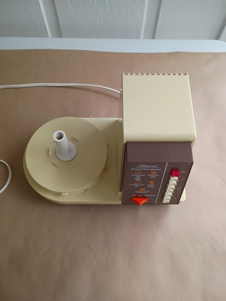 Vintage Sears Counter Craft Food Processor