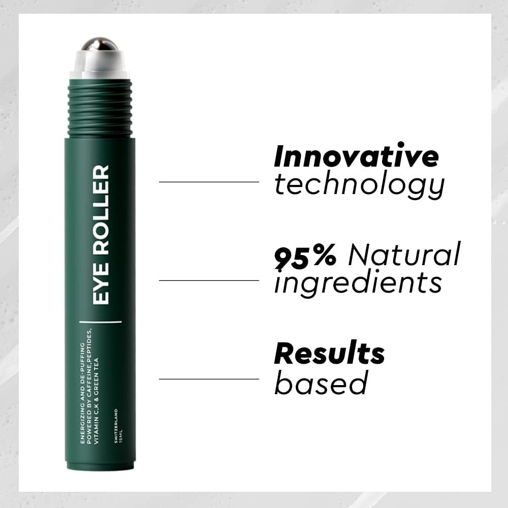 Wolf Project Under Eye Roller with Caffeine Vitamin C and Peptides Dark Circles