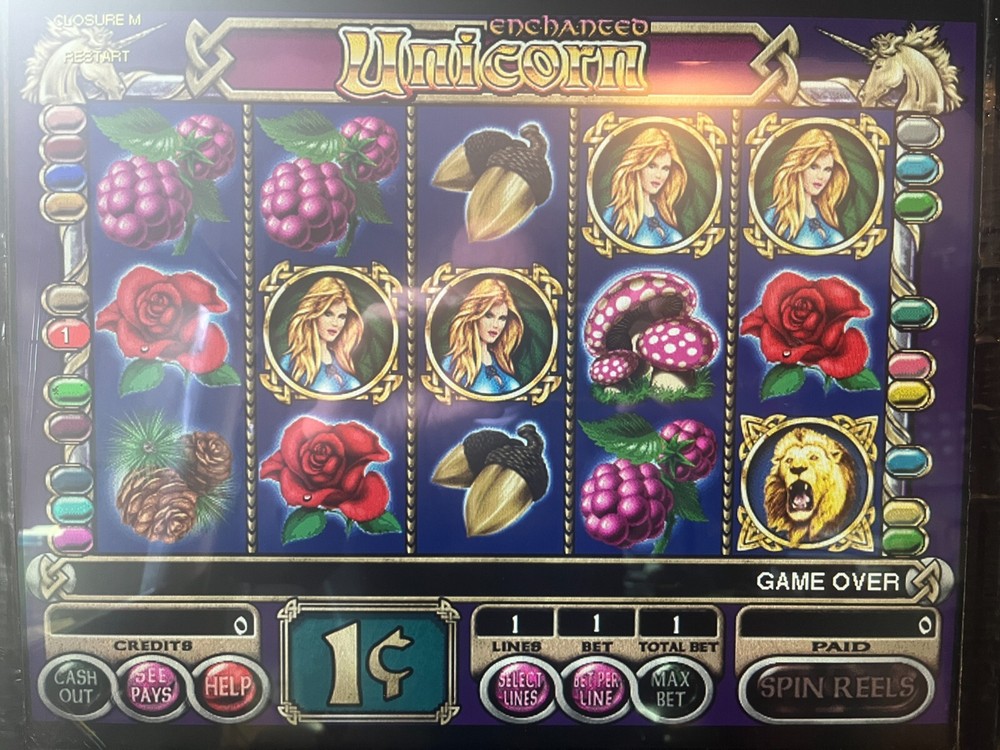 IGT I-game Enchanted Unicorn Software Multi-Denom