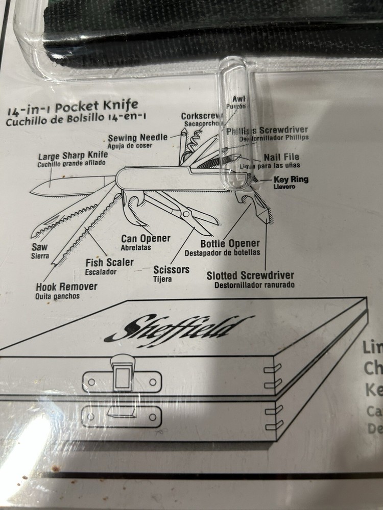 Shieffield 6 Piece Multi Tool Set