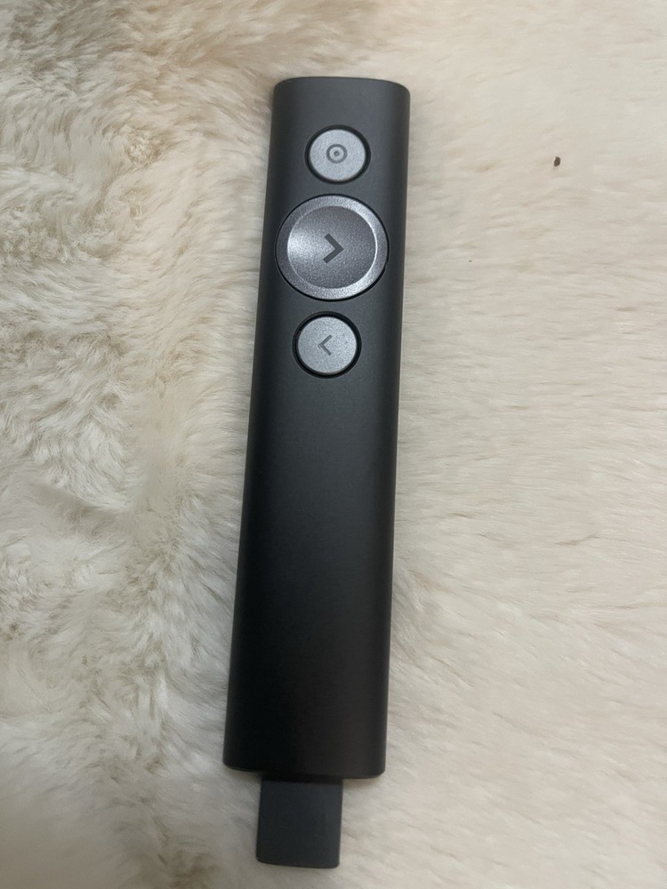 Logitech Spotlight Wireless Pointer Remote Control Black