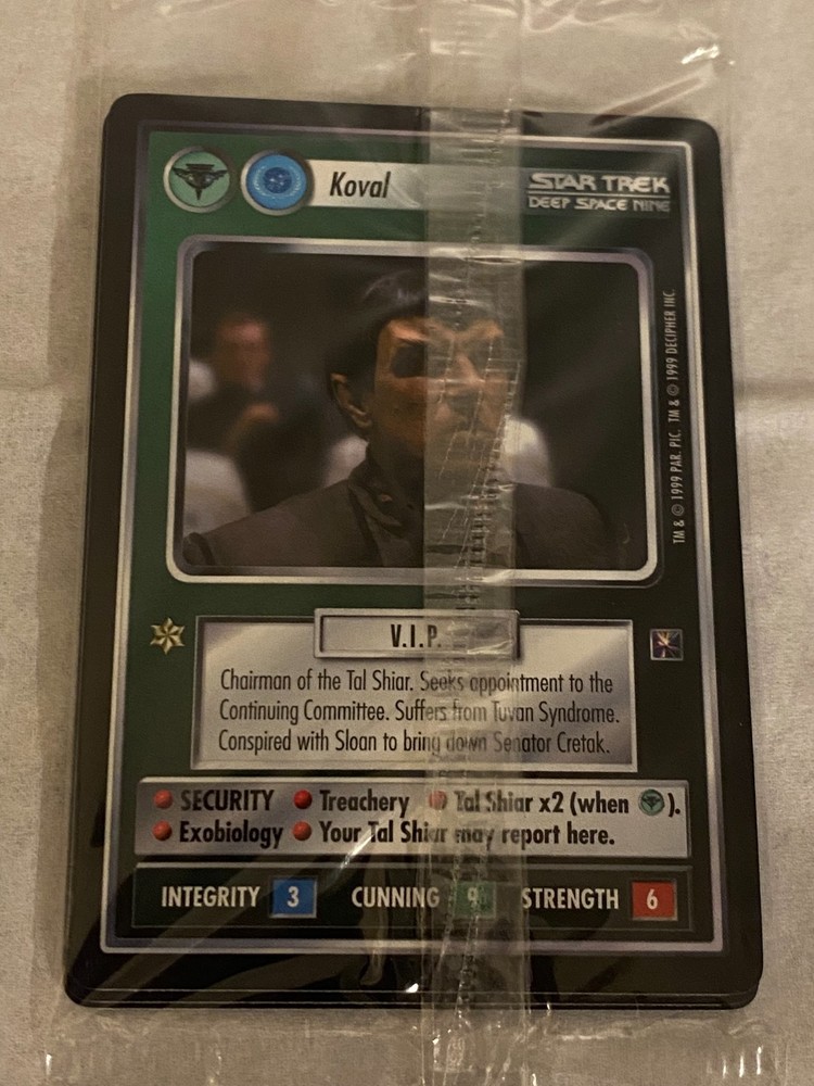 Star Trek CCG 1E SECOND ANTHOLOGY PACK (1 single pack)
