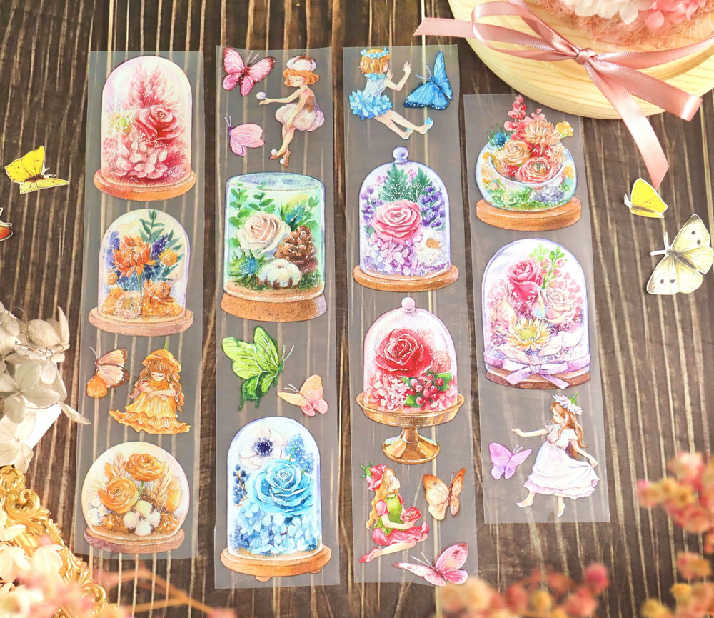 Fairy Bottles Seasons Matte PET Tape SAMPLE LOOP