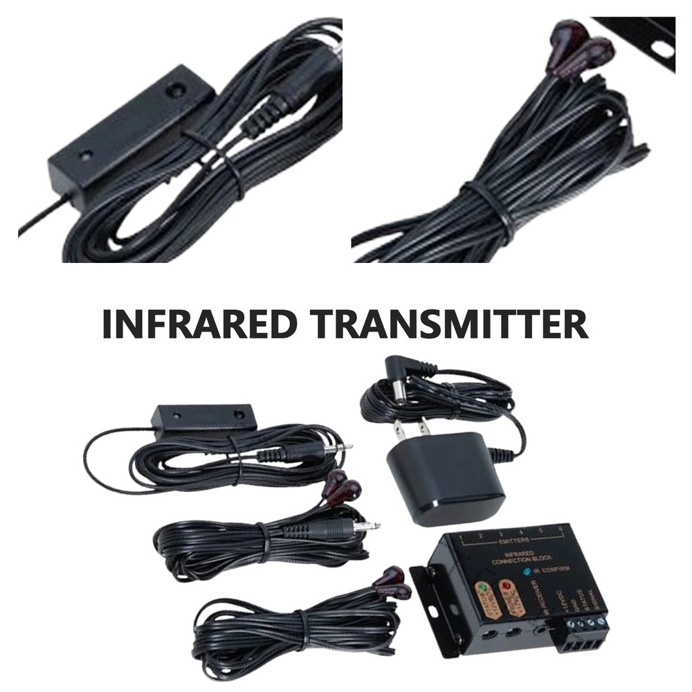 Infrared Remote Control Repeater Hidden IR Extender Emitter Receiver System KiyC