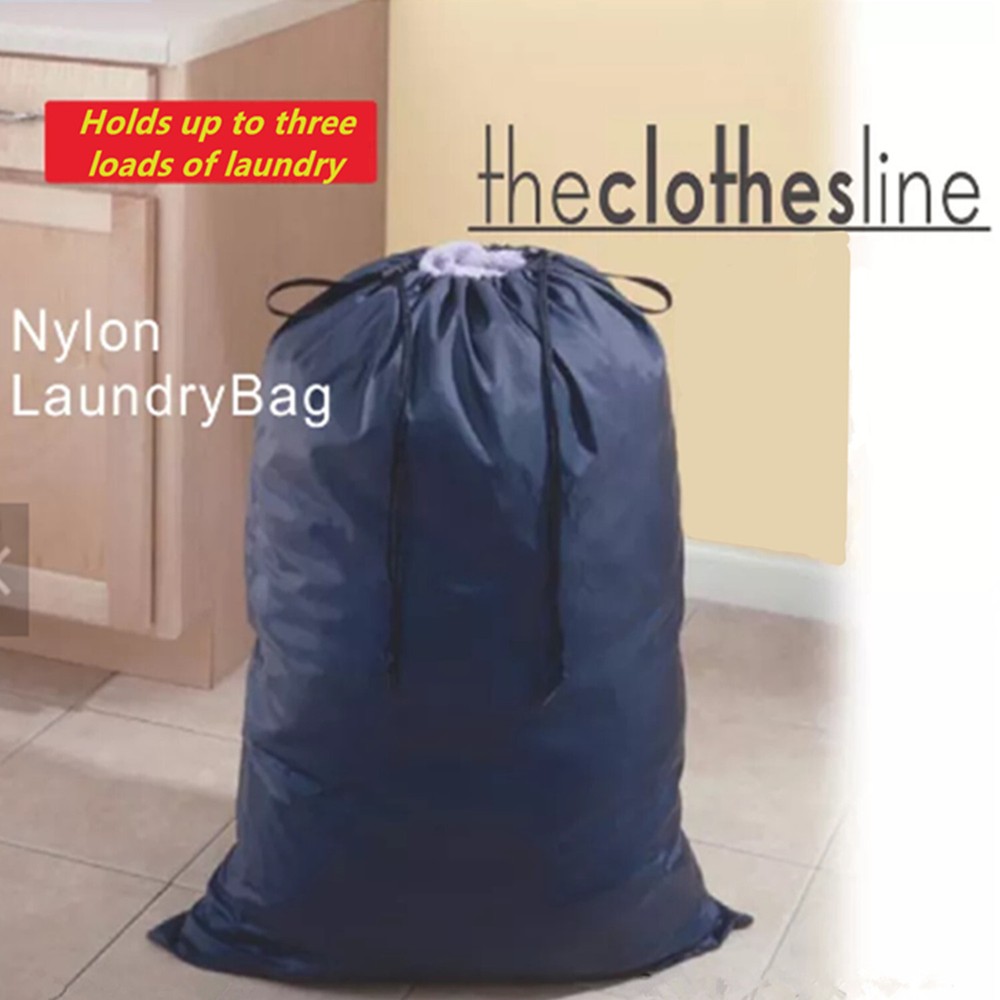 Extra Large 29" X 40" Nylon Washable Laundry Bag, Heavy Duty Hamper Drawstring