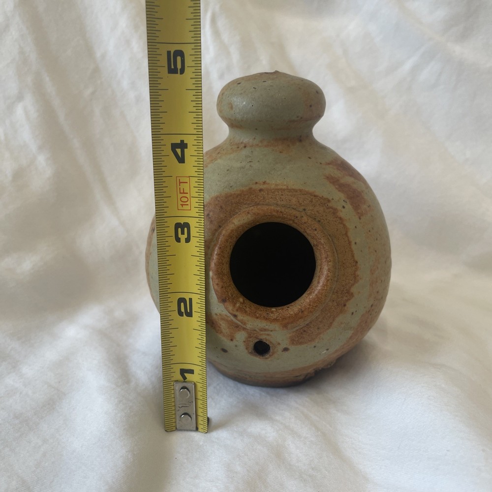 Hanging Stoneware Chickadee House