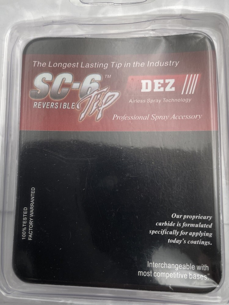 (5 pack ) dez sc-6 airless spray tip 523
