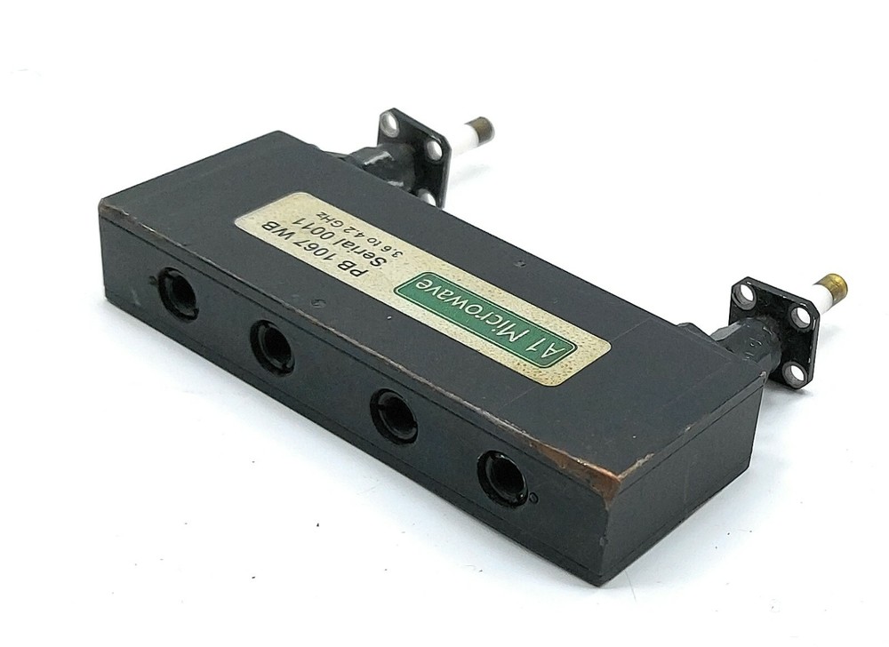 A1 Microwave PB1067WB C-Band Satcom Receiver Protection Filter